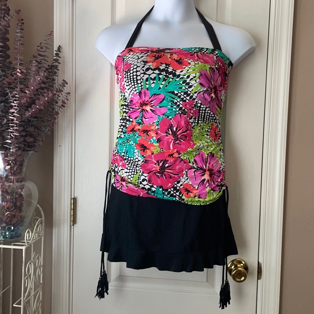 Real Solutions NWOT by Island Escape Tankini Top - Picture 1 of 8